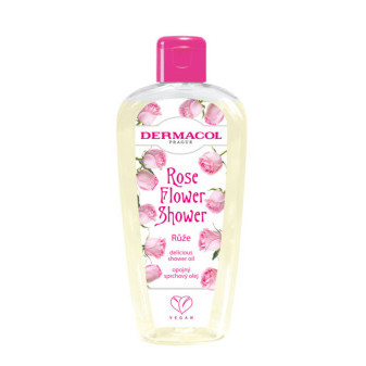 DERMACOL FLOWER CARE sprchový olej Růže, 200ml