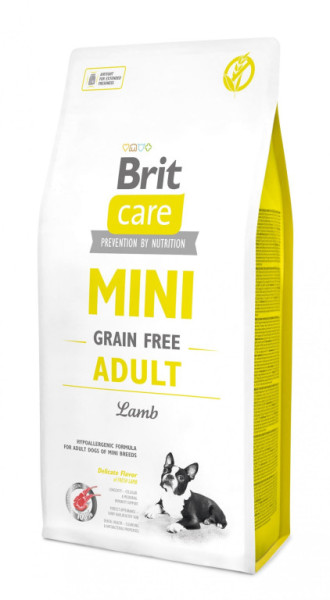 Brit Care Mini Grain Free Adult Lamb 7kg