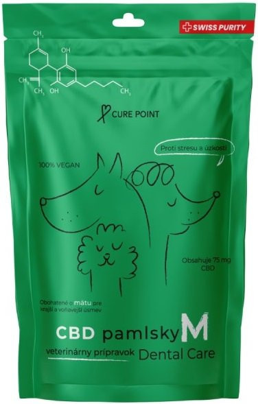 Curepoint CBD pamlsek Dental Care M 100g