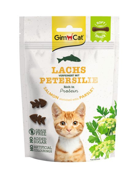 Gimcat Soft Snacks Losos s petrzeli 60g