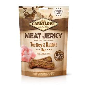 Carnilove Jerky krůtí tyčinka s králíkem 100 g