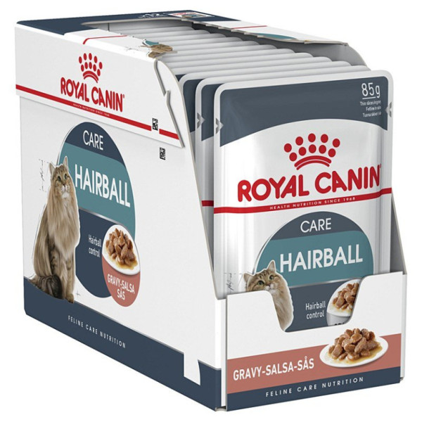 Royal Canin Hairball Care gravy ve šťávě 12x85g