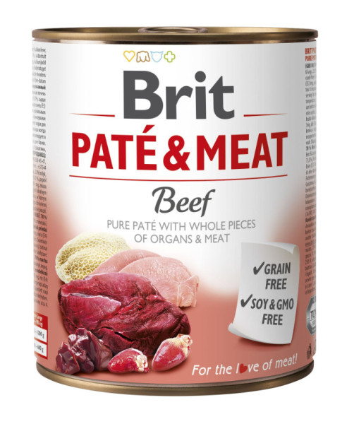 konzerva Brit Pate & Meat Beef 800 g