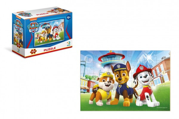 Minipuzzle Tlapková patrola/Paw Patrol 35 dílků v krabičce 9x6,5x3cm