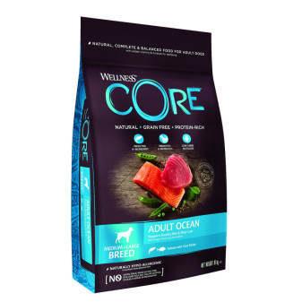 Wellness Core Dog Ocean Adult Large losos a tuňák 10kg