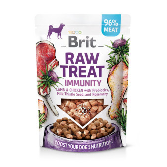 Brit RAW TREAT Immunity Freeze-dried treat and topper Lamb&Chicken 40 g