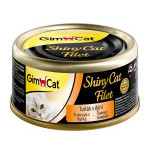 Konzerva ShinyCat filet tuňák s dýni 70g