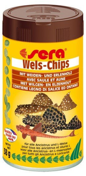 Sera speciální krmivo pro krunýřovité sumečky Wels-Chips 100ml Nature