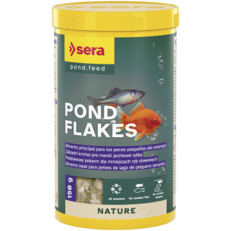 Sera kompletní krmivo pro ryby v jezírku Pond Flakes 1000ml Nature