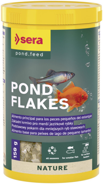 Sera kompletní krmivo pro ryby v jezírku Pond Flakes 1000ml Nature