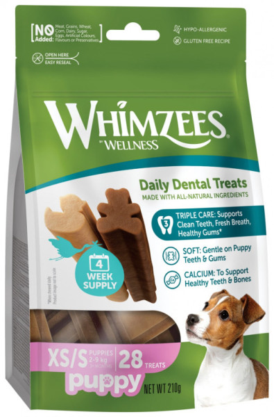 Whimzees Puppy stix XS/S 210g