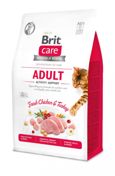 Brit Care Cat Grain-Free Adult Activity Support 0,4kg