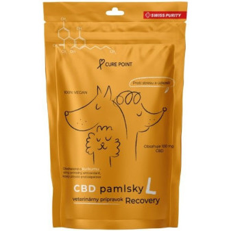 Curepoint CBD pamlsek Recovery L 100g