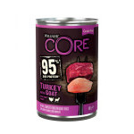 Konzerva Wellness Core Dog 95% Protein Adult krůta, koza a batáta 400g