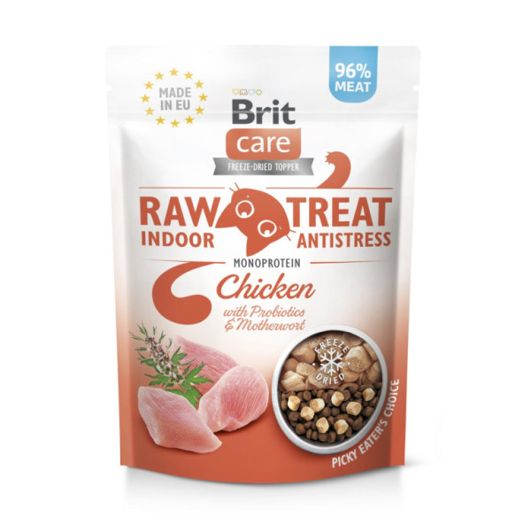 Brit RAW Treat Cat Indoor&Antistress 40g