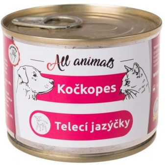 Kočkopes Telecí jazýčky 200g