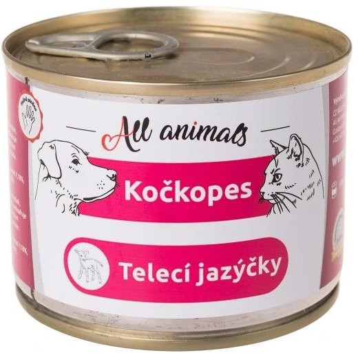 Kočkopes Telecí jazýčky 200g