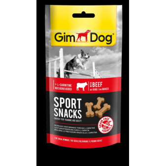 GIMDOG Sportsnacks hovězí 60g