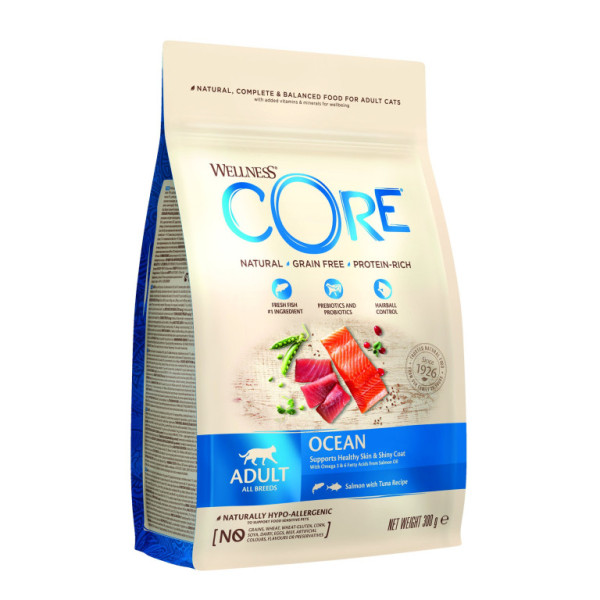 Wellness Core Cat Ocean Adult All Breeds losos a tuniak 300g