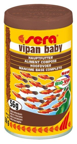 Sera růstové krmivo pro malé ryby Vipan Baby 100ml Nature