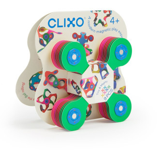 CLIXO Tiny & Mighty - magnetická stavebnice 9 kusů