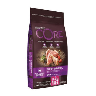 Wellness Core Dog Puppy krůta a kuře 10+2kg