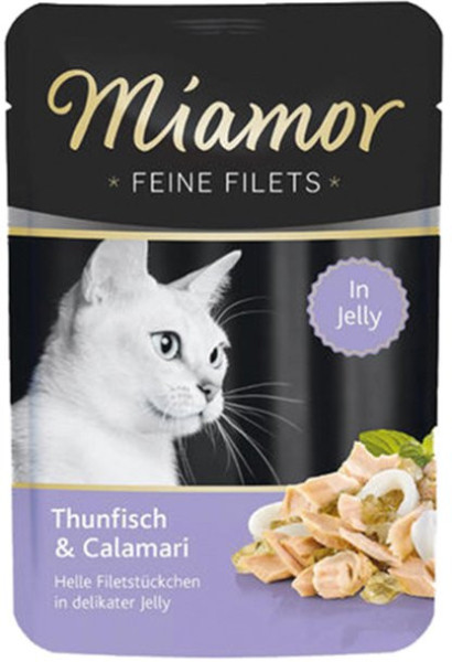 Finnern Miamor Fine Finest tuňák+kalamáry kapsička 100g