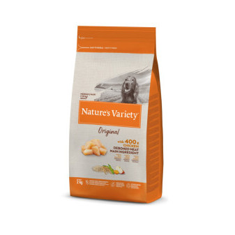 Nature´s variety original no grain pro střední psy s kuřecím  2kg