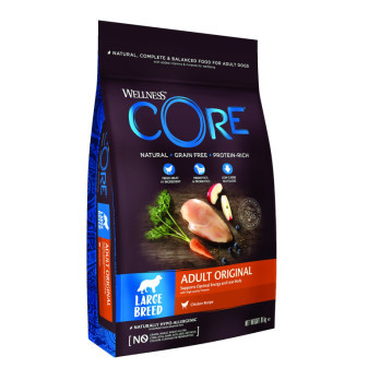 Wellness Core Dog Original Adult Large kuře 10kg