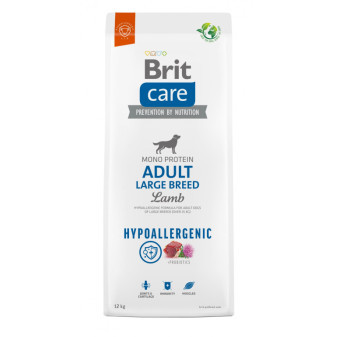 Brit Care Dog Hypoallergenic Adult Large Breed - lamb and rice, 12kg