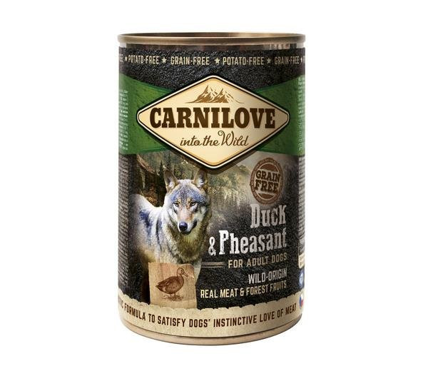 Konzerva Carnilove Wild Meat Duck & Pheasant 400g