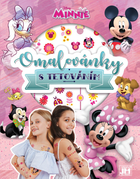 Omalovánka s tetováním Minnie