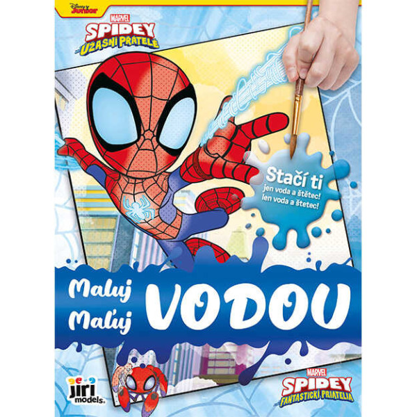 Omalovánka Maluj vodou SPIDEY