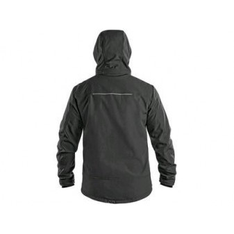 Bunda CXS STRETCH, pánská, softshell, černá, vel. XXL