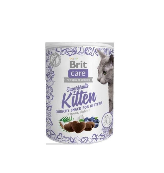 Brit Care Cat Snack Superfruits Kitten 100g