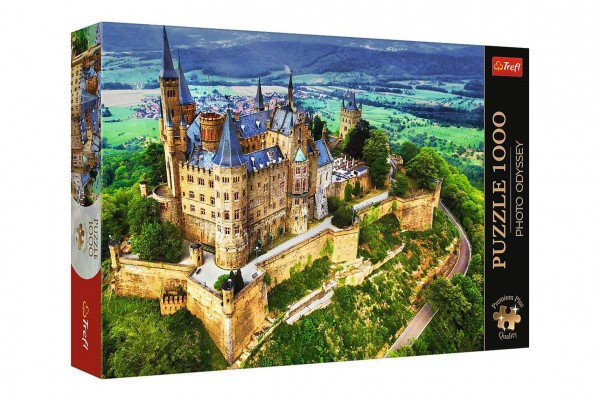 Puzzle Premium Plus - Photo Odyssey:Zámek Hohenzollern, Německo 1000 dílků 68,3x48cm v krab 40x2