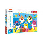 Puzzle maxi 24 dílků Baby Shark 60x40cm v krabici 40x27x4,5cm