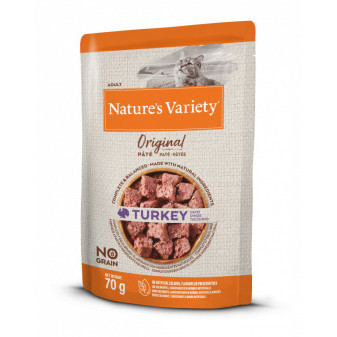 Kapsička Nature´s variety original pro kočky s krůtou 70g