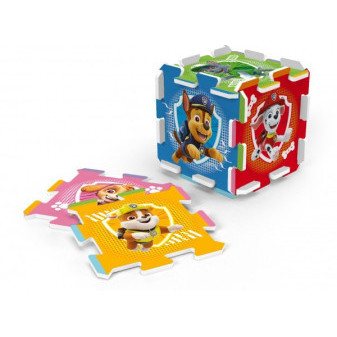 Pěnové puzzle Tlapková patrola/Paw Patrol 32x32x1cm 8ks ve fólii 0m+