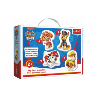 Puzzle baby Paw Patrol/Tlapková patrola v krabici 27x19x6cm 24m+