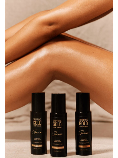 Dripping Gold Tanning Serum Samoopalovací sérum ultra dark, 150ml