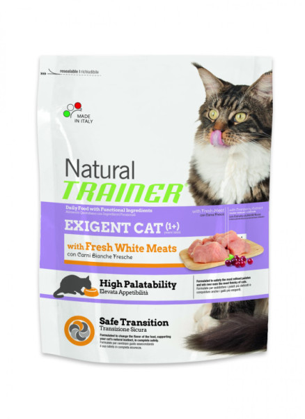 Trainer Natural Cat Exigent drůbeží maso 300g