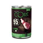 Konzerva Wellness Core Dog 95% Protein Adult jehněčí s dýní 400g