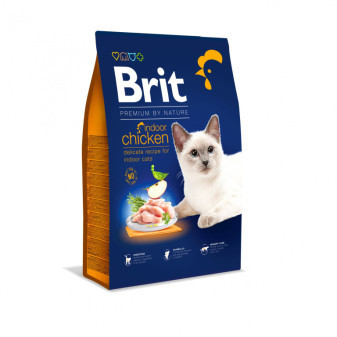 Brit Premium by Nature Cat Indoor Chicken 8 kg