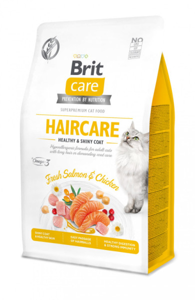 Brit Care Cat Grain-Free Haircare 0,4kg