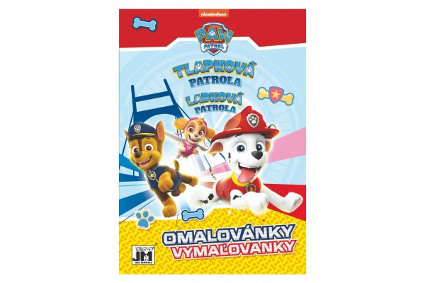 Omalovánky Paw Patrol/Tlapková patrola A5 15x21cm