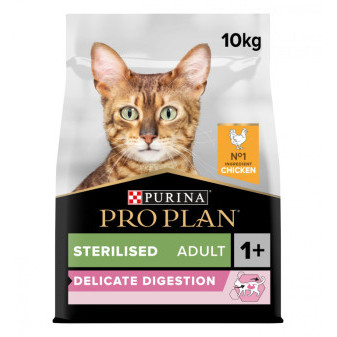 Pro Plan Cat Delicate Digestion Sterilised kuře 10kg