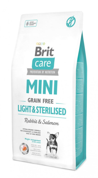 Brit Care Mini Grain Free Light & Sterilised 7kg