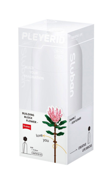 Sluban Flowers M38-B1101-03 Protea velká ve váze