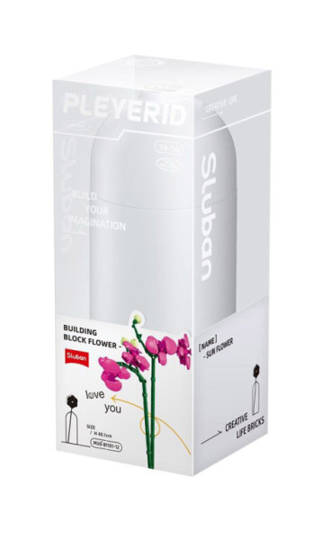 Sluban Flowers M38-B1101-12 Orchidej ve váze